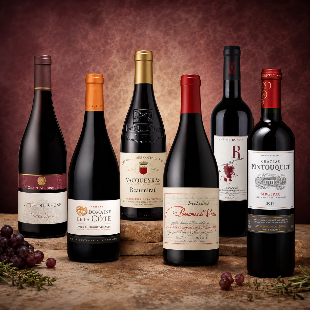 Rhône-Tal Probierpaket (6 Flaschen)