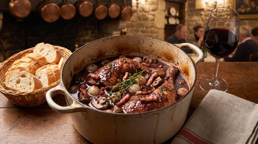 Coq au Vin – ein französischer Klassiker