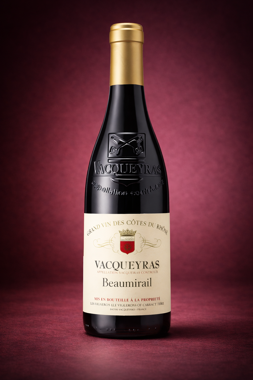 Vacqueras AOP Beaumirail